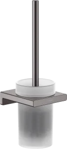 Hansgrohe Addstoris Q Toilet Brush Holder Wall-mounted Brushed Black Chrome