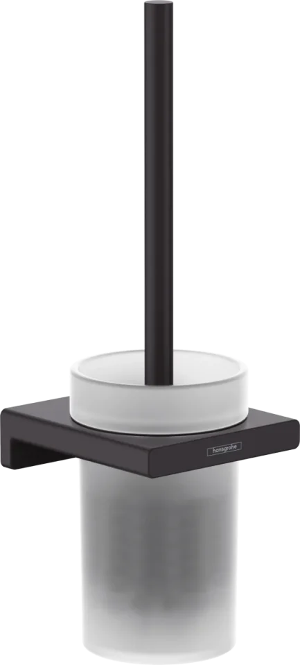 Hansgrohe Addstoris Q Toilet Brush Holders 410 X 130 X 135mm Black - Matt product image - Image 1