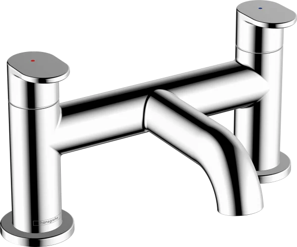 Hansgrohe Vernis Blend 2-hole Rim Mounted Bath Mixer Chrome
