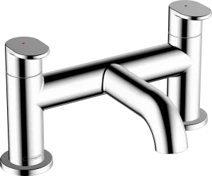 Hansgrohe Vernis Blend 2-hole Rim Mounted Bath Mixer Chrome
