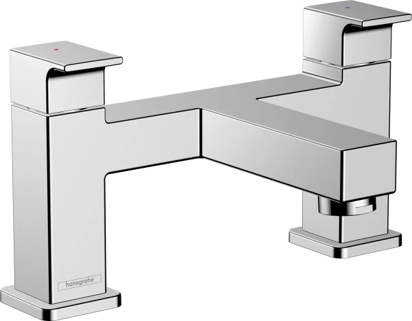 Hansgrohe Vernis Shape 2-hole Rim Mounted Bath Mixer Chrome