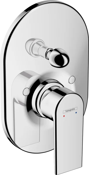 Hansgrohe Vernis Shape Single Lever Bath Mixer For Concealed Installation Chrome