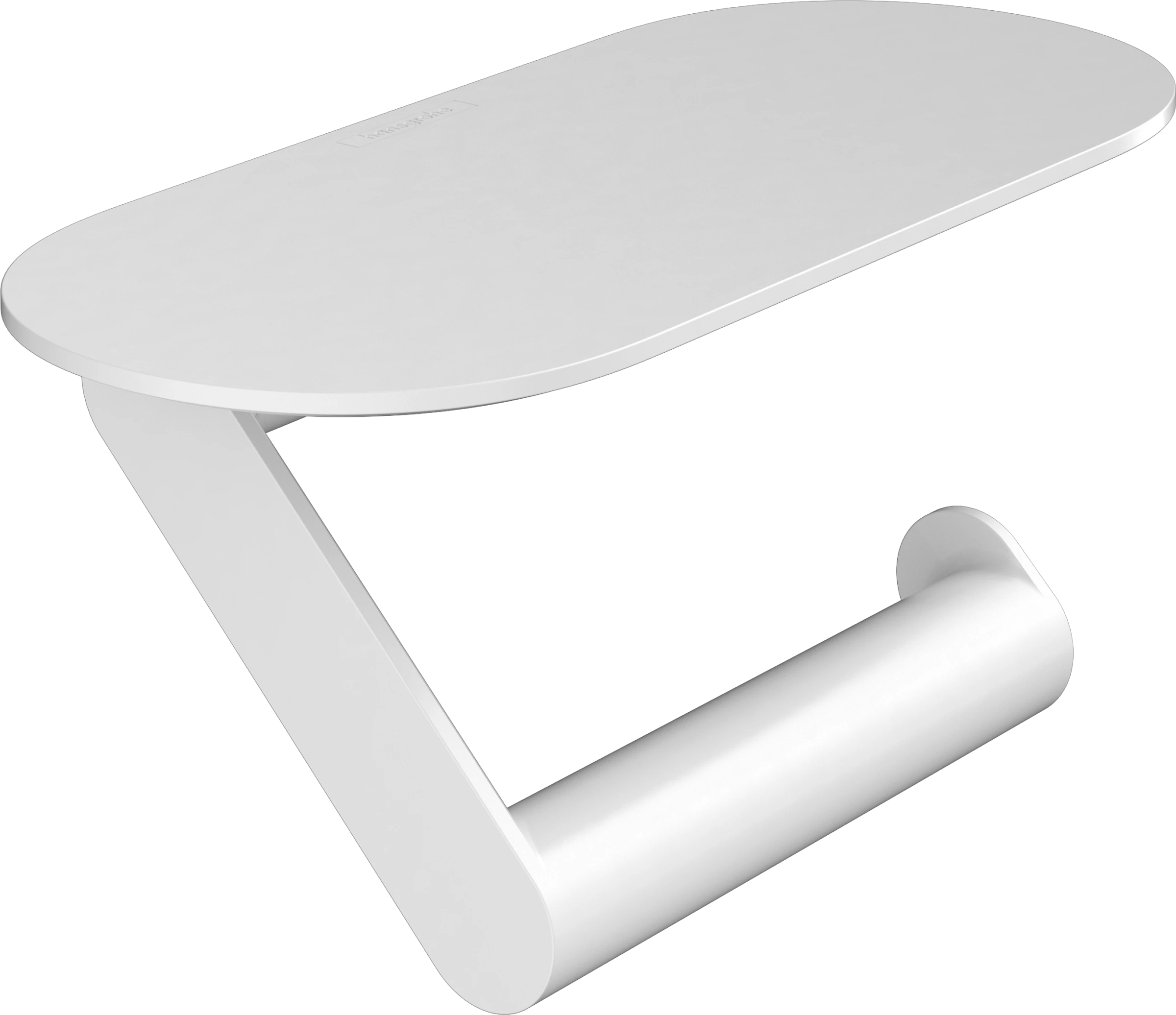 Hansgrohe Wallstoris Toilet Paper Holder With Shelf Matt White