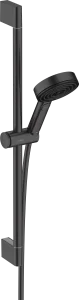 Hansgrohe Pulsify Select S Shower Set 105 3jet Relaxation Ecosmart With Shower Bar 65 Cm Matt Black