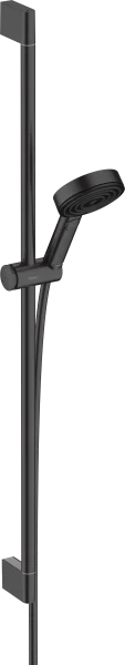 Hansgrohe Pulsify Select S Shower Set 105 3jet Relaxation Ecosmart With Shower Bar 90 Cm Matt Black
