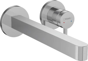 Hansgrohe Finoris Single Lever Basin Mixer For Concealed Installation Wall-mounted With Spout 228 Mm Chrome