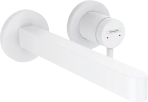 Hansgrohe Finoris Single Lever Basin Mixer For Concealed Installation Wall-mounted With Spout 228 Mm Matt White