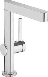 Hansgrohe Finoris Single Lever Basin Mixer 230 With Swivel Spout And Push-open Waste Set Chrome