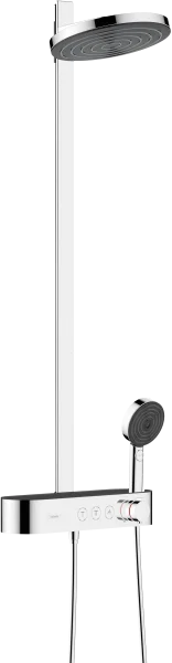 Hansgrohe Pulsify S Showerpipe 260 2jet With Showertablet Select 400 Chrome