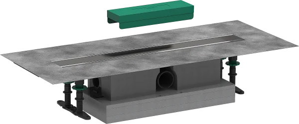 Hansgrohe Ubox Universal Complete Set For Standard Installation - 600 For Shower Drains Finish Sets
