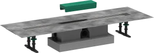 Hansgrohe Ubox Universal Complete Set For Standard Installation - 800 For Shower Drains Finish Sets