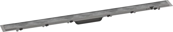 Hansgrohe Raindrain Rock Finish Set Shower Drain 1100 Cut On Size And Tileable