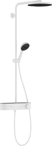 Hansgrohe Pulsify S Showerpipes With Thermostatic Mixer 1190 X 365 X 190mm White - Matt