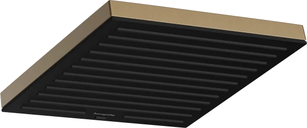 Hansgrohe Pulsify E Overhead Showers 380 X 360 X 85mm Bronze - Brushed