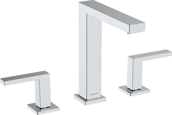 Hansgrohe Tecturis E Manual Mixers 407 X 310 X 77mm Gunmetal/chrome - Brushed