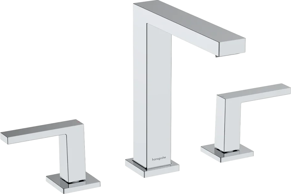 Hansgrohe Tecturis E Manual Mixers 407 X 310 X 77mm Gunmetal/chrome - Brushed product image - Image 1