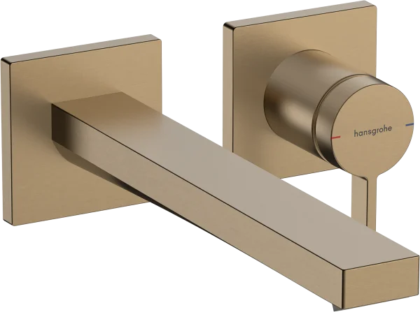 Hansgrohe Tecturis E Manual Mixers 262 X 232 X 83mm Bronze - Brushed