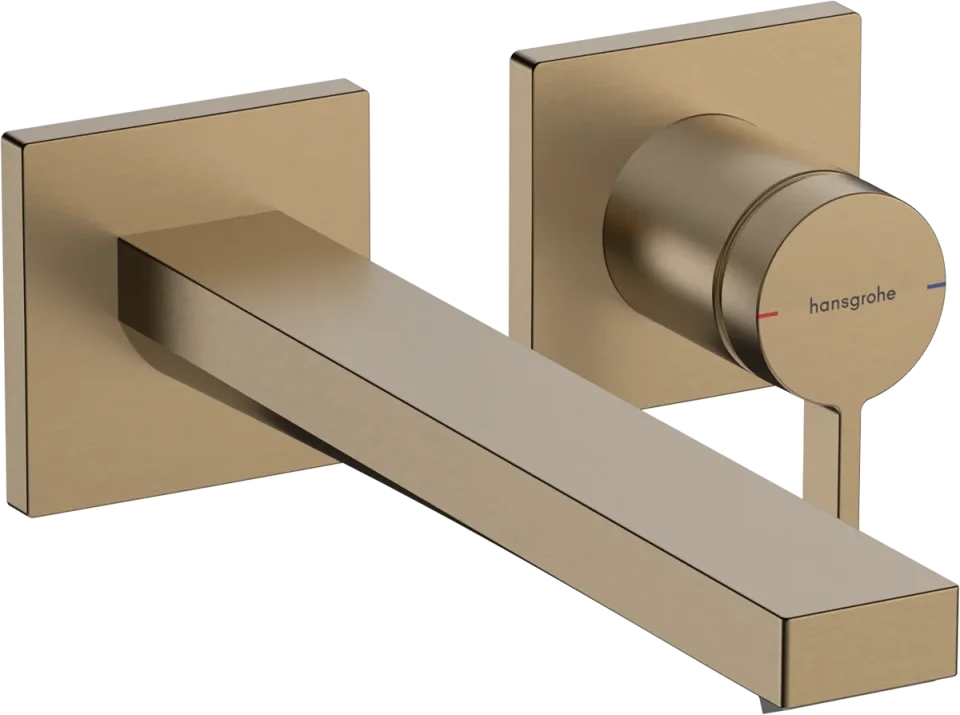 Hansgrohe Tecturis E Manual Mixers 262 X 232 X 83mm Bronze - Brushed product image - Image 1