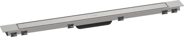 Hansgrohe Raindrain Match Plus Finish Sets Shower Wastes 1080 X 160 X 85mm Stainless Steel - Brushed