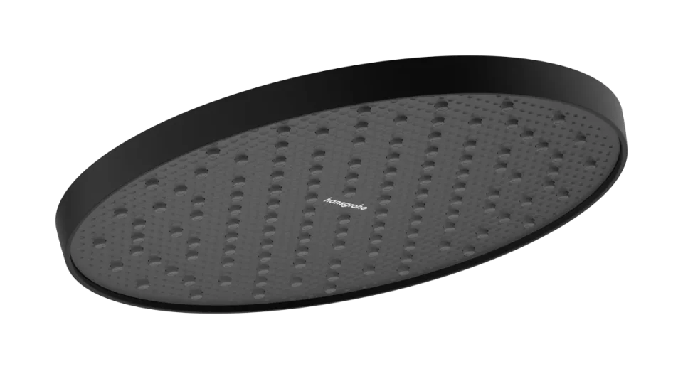 Hansgrohe Activera S Overhead Showers 282 X 262 X 90mm Black - Matt product image - Image 1