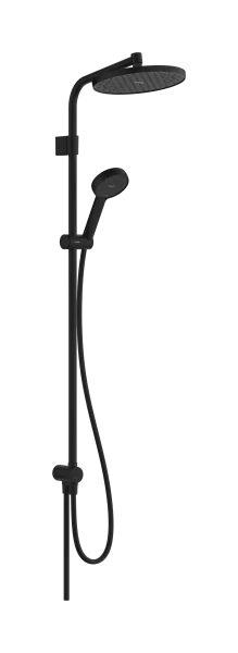 Hansgrohe Activera S Shower Pipes Universal 1080 X 355 X 100mm Black - Matt