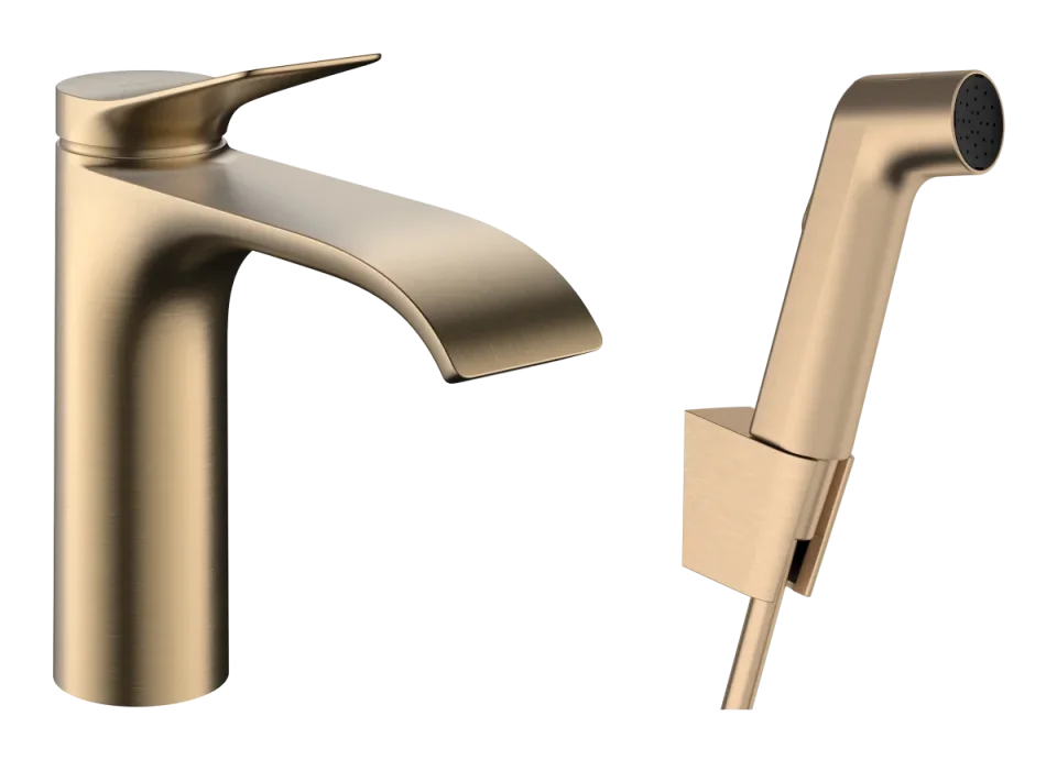Hansgrohe Vivenis Manual Mixers 550 X 310 X 80mm Bronze - Brushed product image - Image 1