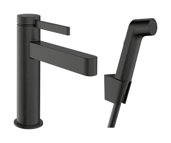 Hansgrohe Finoris Manual Mixers 558 X 314 X 81mm Gunmetal/chrome - Brushed