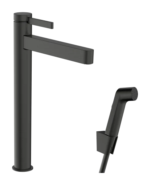 Hansgrohe Finoris Manual Mixers 558 X 314 X 81mm Gunmetal/chrome - Brushed