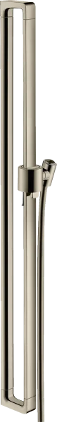 Axor Citterio E Shower Rail 0.90 M With Shower Hose 1.60 M Polished Nickel