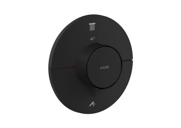 Axor Showerselect Id Thermostatic Shower Mixer Concealed 269 X 242 X 179mm Black - Matt