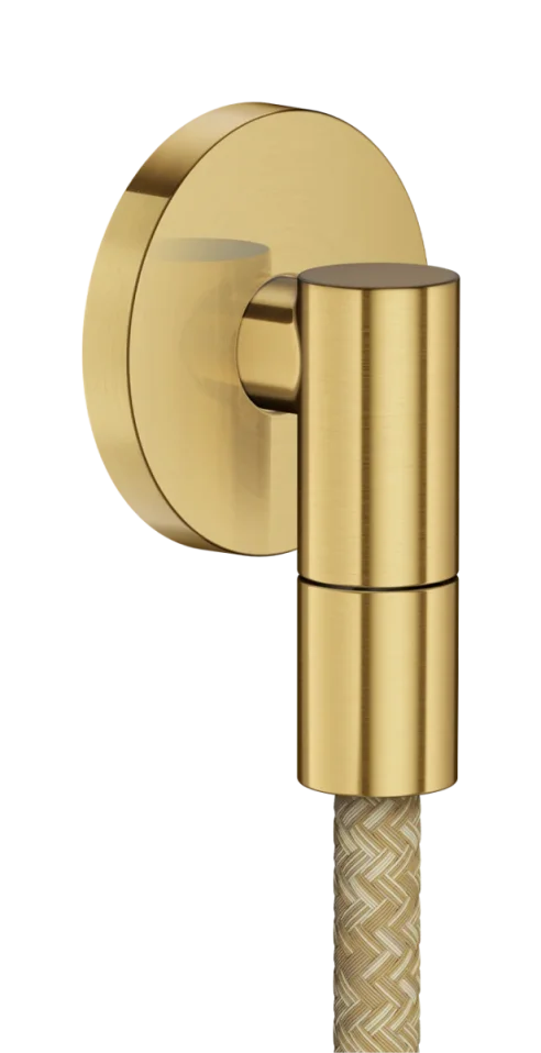 Axor Wall Outlet Fine Wall Outlet 97 X 83 X 65mm Gold - Brushed product image - Image 1