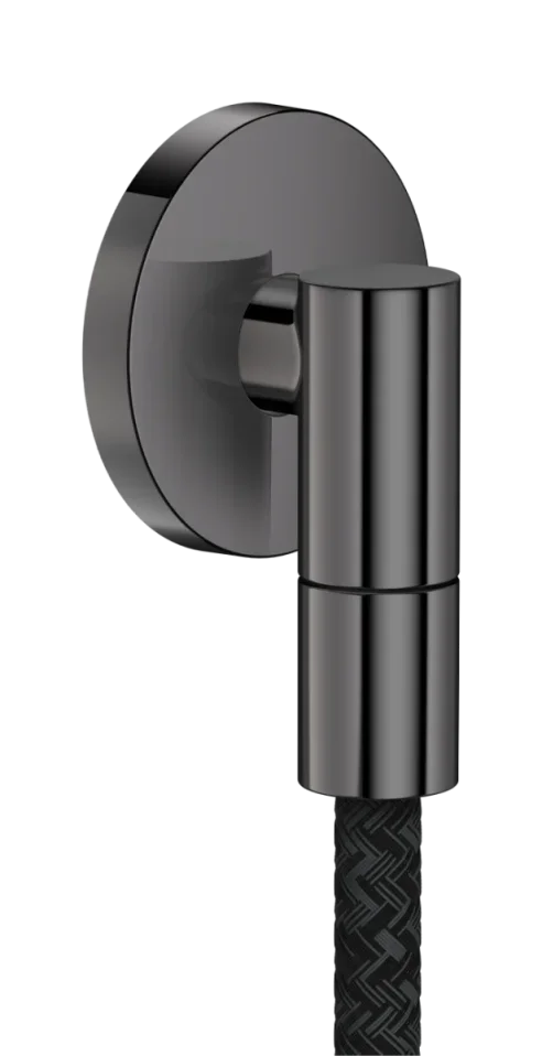 Axor Wall Outlet Fine Wall Outlet 84 X 65 X 95mm Gunmetal/chrome - Polished product image - Image 1