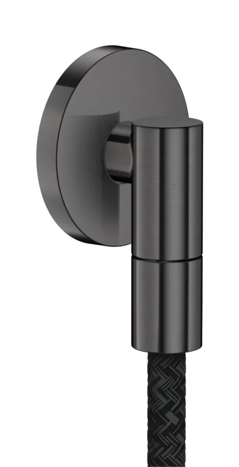 Axor Wall Outlet Fine Wall Outlet 97 X 83 X 65mm Gunmetal/chrome - Brushed product image - Image 1