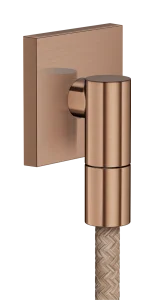 Axor Wall Outlet Fine Wall Outlet 84 X 65 X 95mm Rose Gold/gold - Brushed