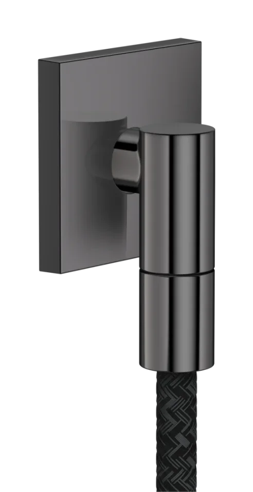 Axor Wall Outlet Fine Wall Outlet 84 X 65 X 95mm Gunmetal/chrome - Polished product image - Image 1