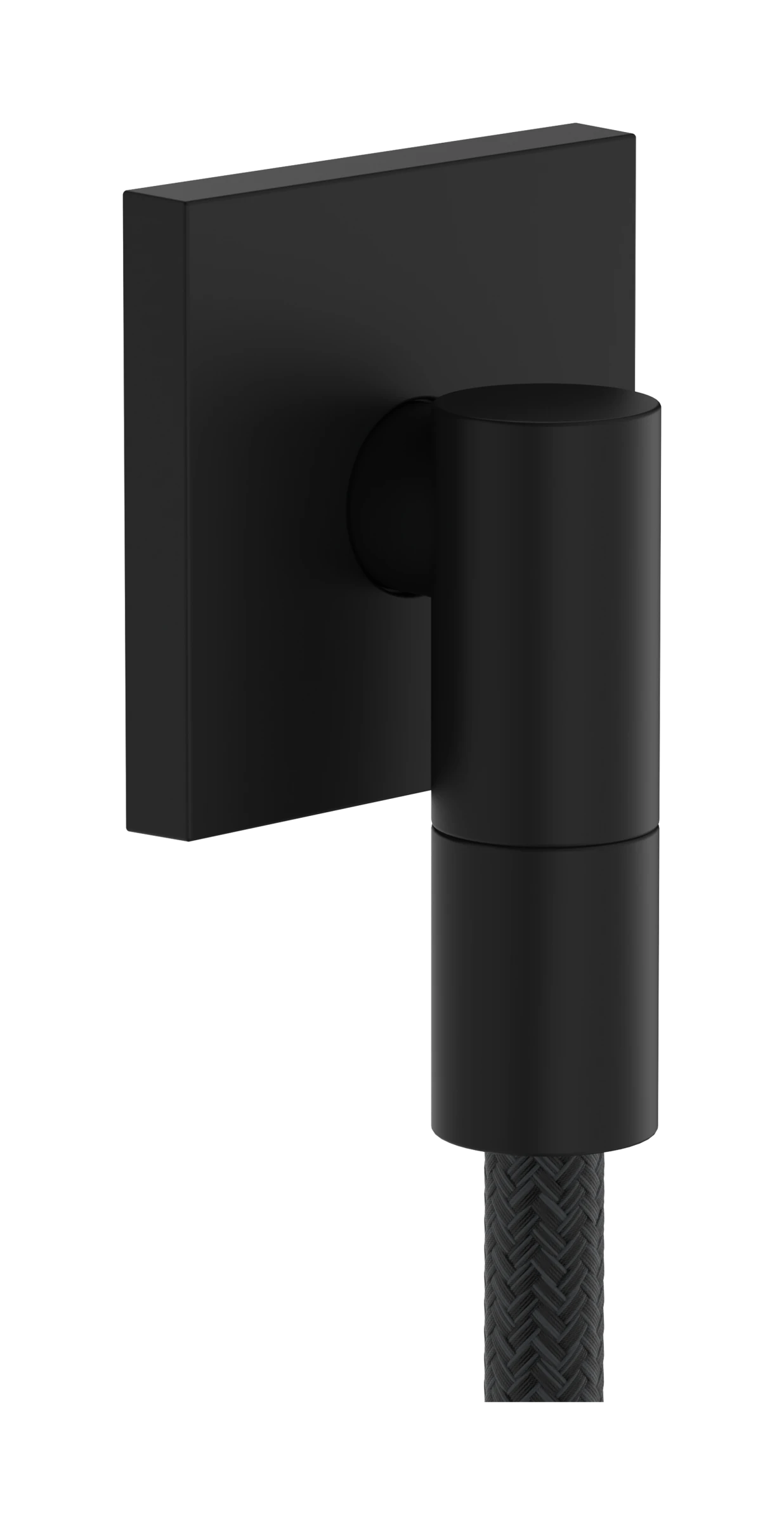 Axor Wall Outlet Fine Wall Outlet 97 X 83 X 65mm Black - Matt