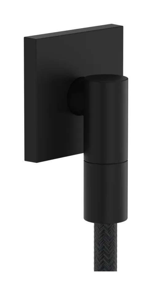 Axor Wall Outlet Fine Wall Outlet 97 X 83 X 65mm Black - Matt product image - Image 1