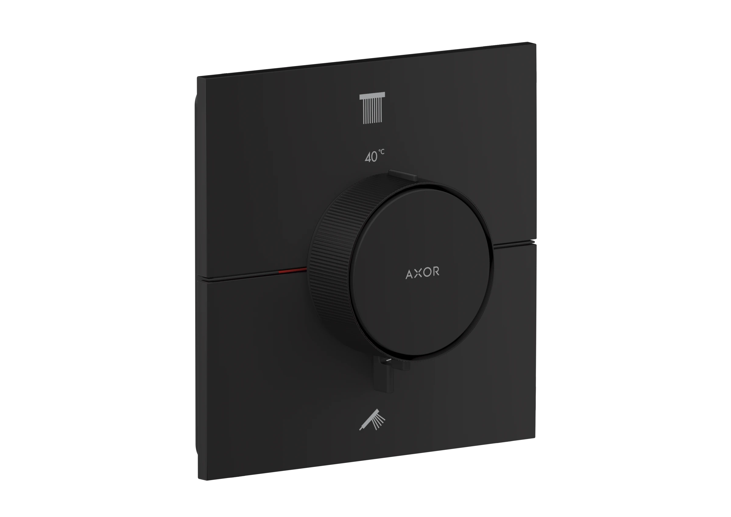 Axor Showerselect Id Thermostatic Shower Mixer Concealed 269 X 242 X 179mm Black - Matt