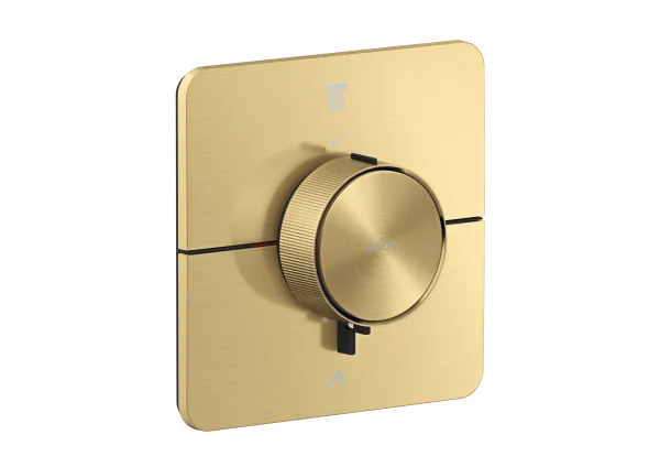 Axor Showerselect Id Thermostatic Shower Mixer Concealed 269 X 242 X 179mm Gold - Brushed