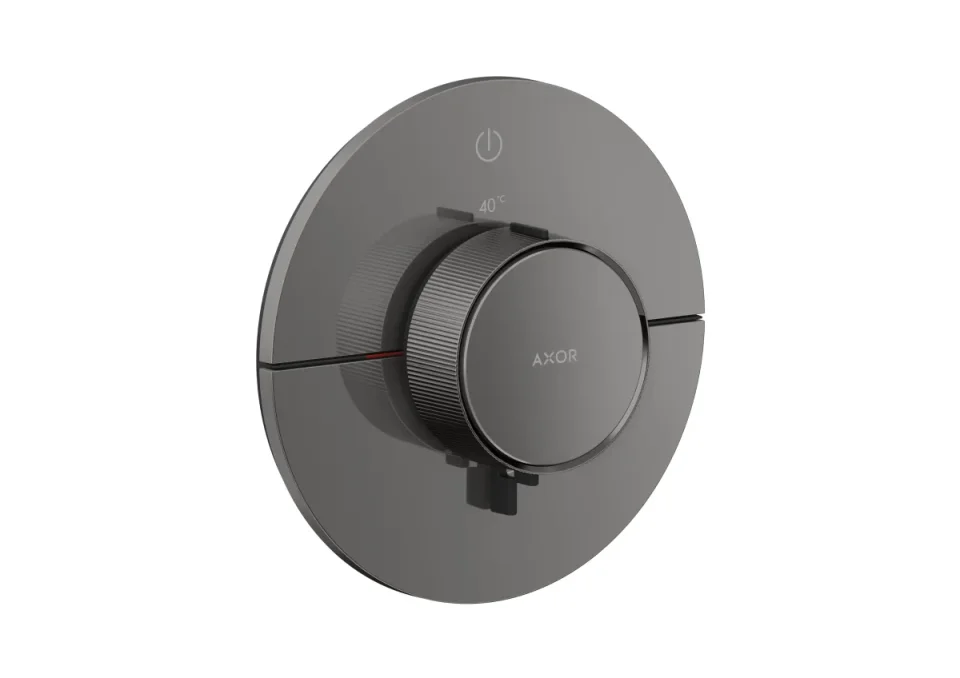 Axor Showerselect Id Thermostatic Shower Mixer Concealed 269 X 242 X 179mm Gunmetal/chrome - Polished product image - Image 1