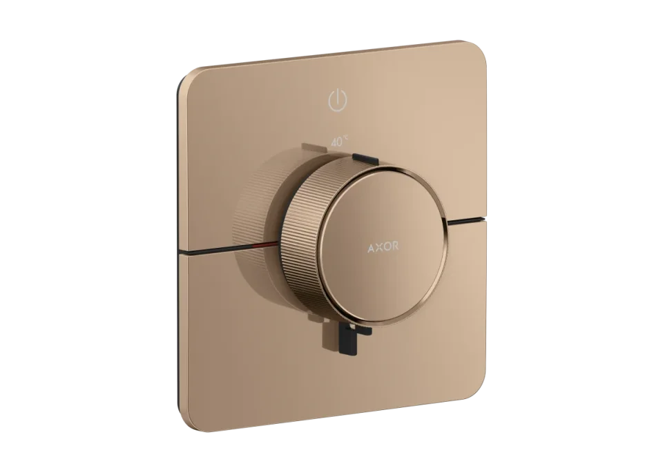 Axor Showerselect Id Thermostatic Shower Mixer Concealed 269 X 242 X 179mm Rose Gold/gold - Polished product image - Image 1