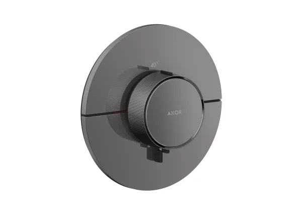 Axor Showerselect Id Thermostatic Shower Mixer Concealed 269 X 242 X 179mm Gunmetal/chrome - Polished