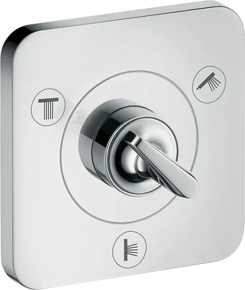 Axor Citterio E Manual Shut-off & Diverter Valves 300 X 206 X 136mm Chrome product image - Image 1