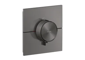 Axor Showerselect Id Thermostatic Shower Mixer Concealed 269 X 242 X 179mm Gunmetal/chrome - Brushed