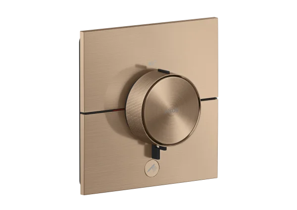 Axor Showerselect Id Thermostatic Shower Mixer Concealed 269 X 242 X 179mm Rose Gold/gold - Brushed