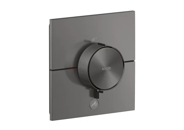 Axor Showerselect Id Thermostatic Shower Mixer Concealed 269 X 242 X 179mm Gunmetal/chrome - Brushed