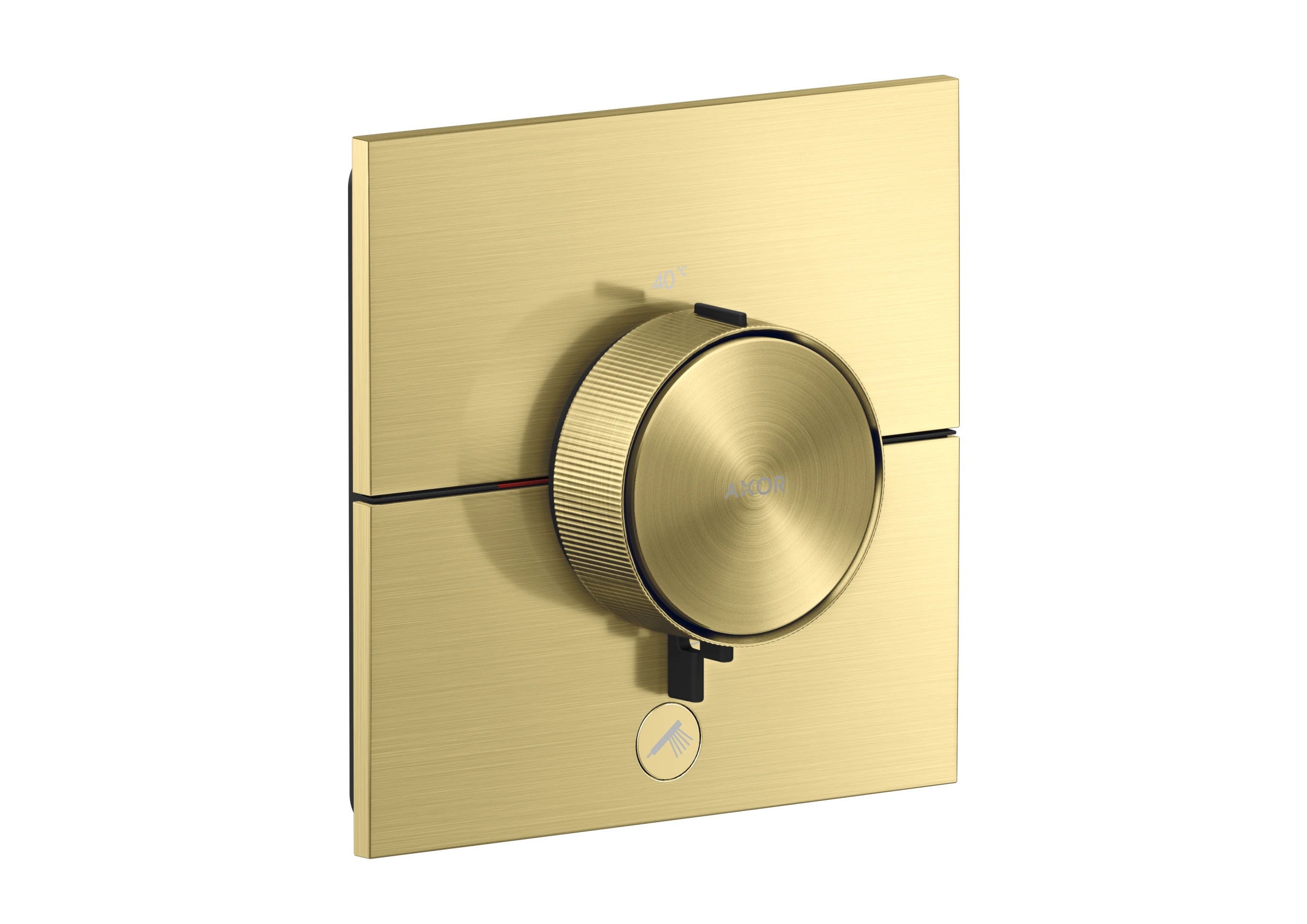 Axor Showerselect Id Thermostatic Shower Mixer Concealed 269 X 242 X 179mm Brass - Brushed