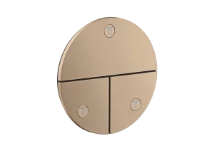 Axor Showerselect Id Valves Concealed 269 X 242 X 179mm Rose Gold/gold - Brushed