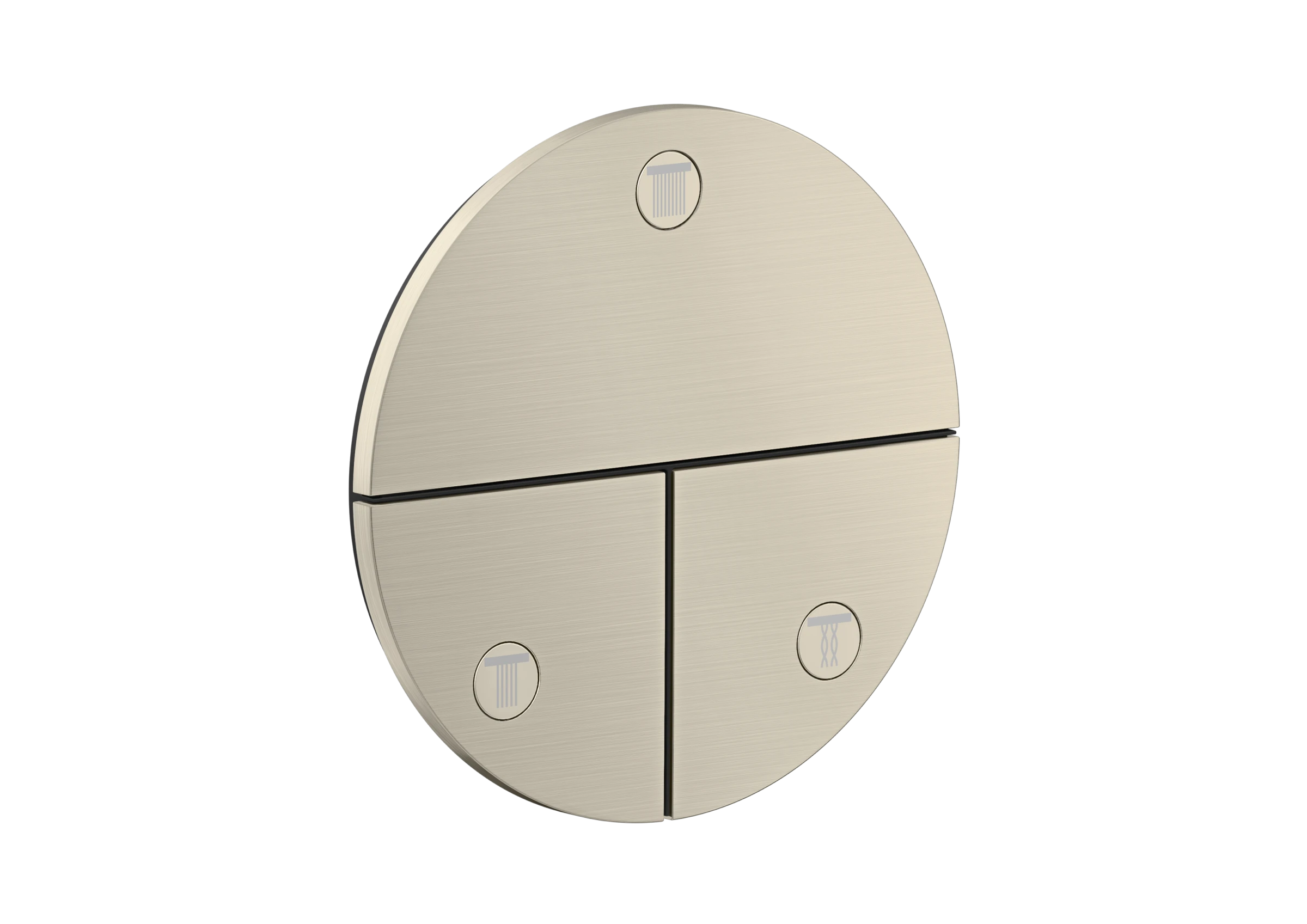 Axor Showerselect Id Valves Concealed 269 X 242 X 179mm Nickel - Brushed