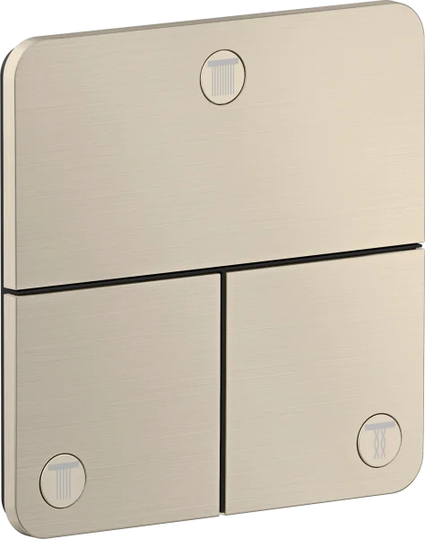 Axor Showerselect Id Valves Concealed 269 X 242 X 179mm Nickel - Brushed